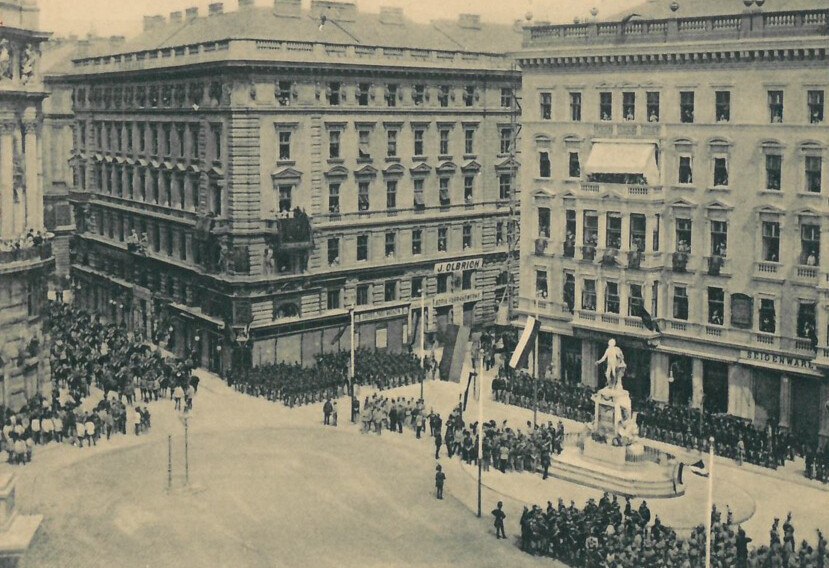 Das Café Mozart im Eröffnungsjahr 1794 © Archiv Café Mozart