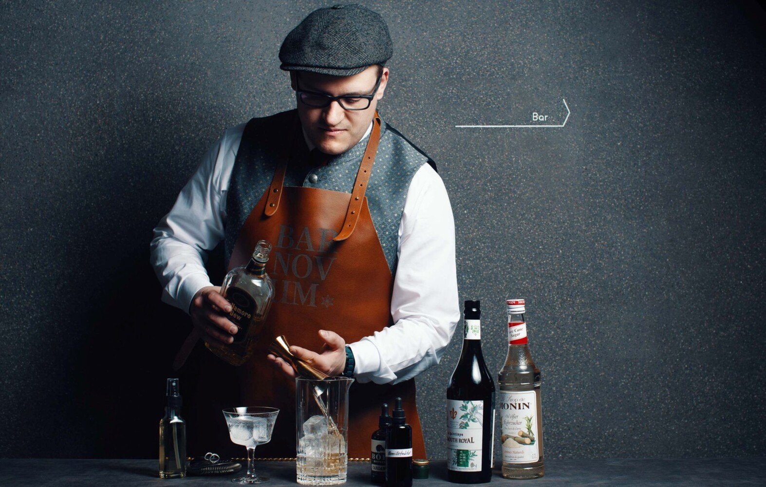 Head Bartender Oliver Polster. © Hotel Alpenstern