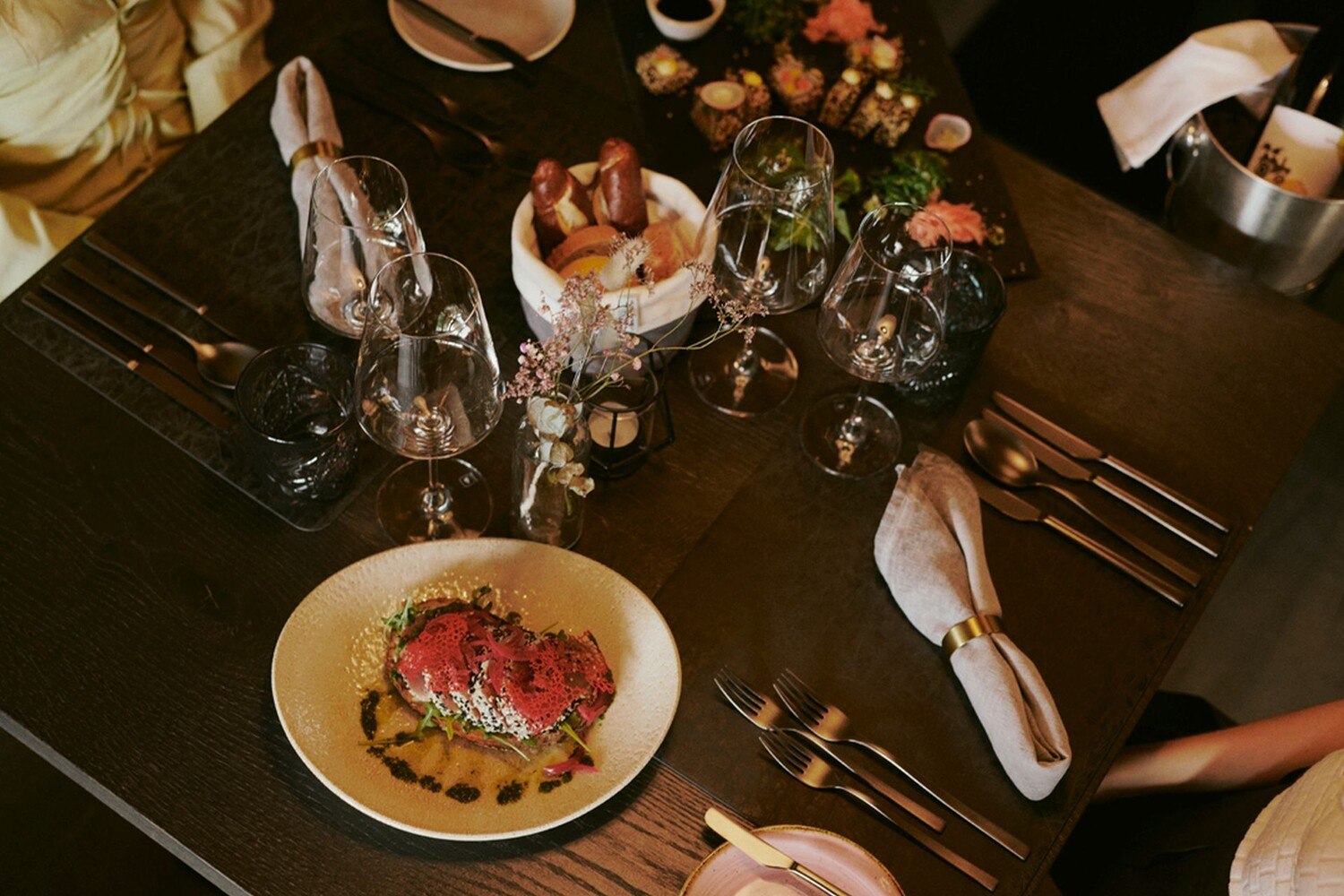 Kein schnödes Abendessen, eher ein Liebesbrief an die Geschmacksknospen. © Linda Leitner