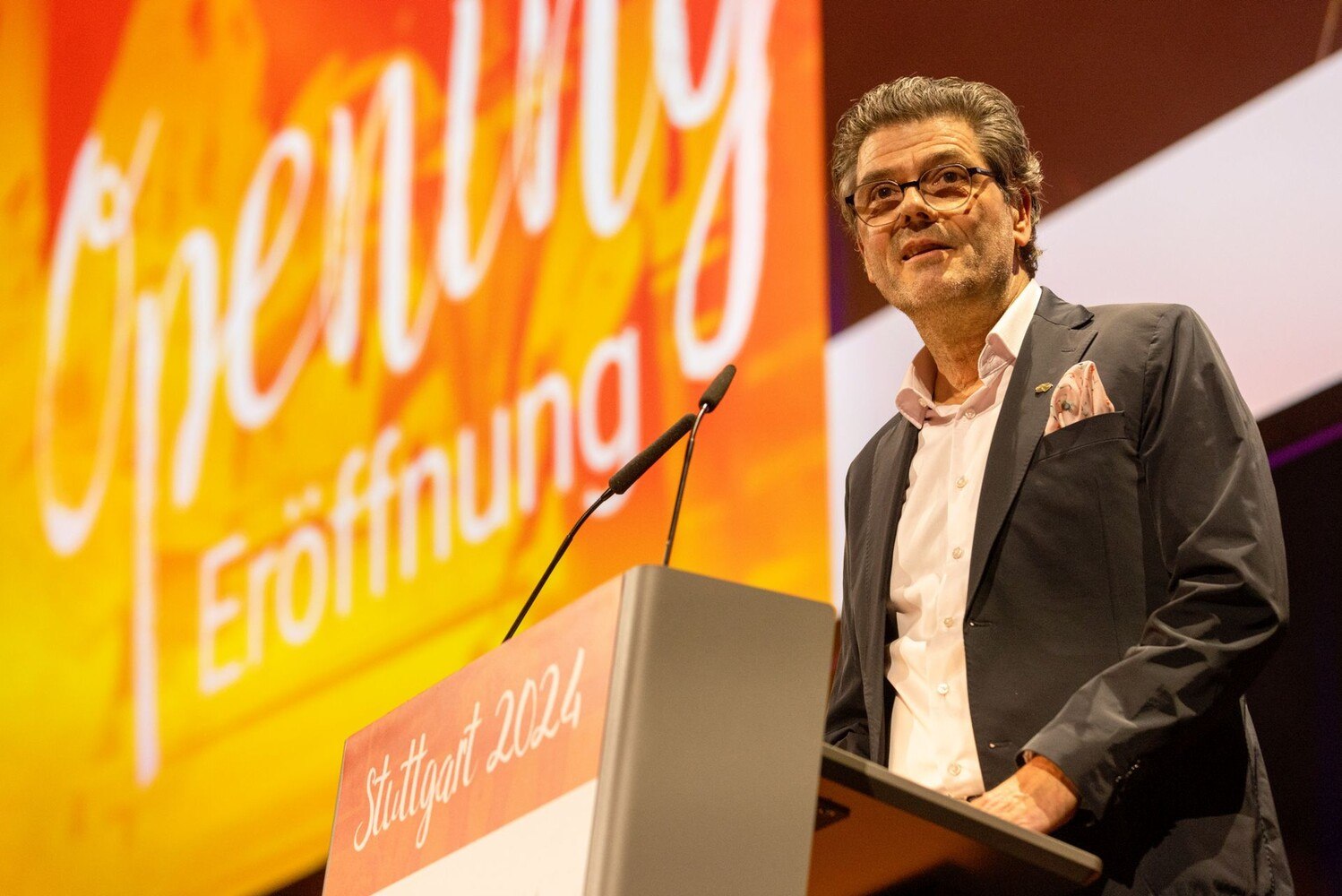 Stefan Lohnert, Geschäftsführer der Messe Stuttgart: „Wir schätzen uns sehr glücklich und sind stolz, dass die Messe Stuttgart zum zweiten Mal Austragungsort für diesen hochkarätigen, internationalen Kochkunstwettbewerb sein darf“ ©  Landesmesse Stuttgart GmbH