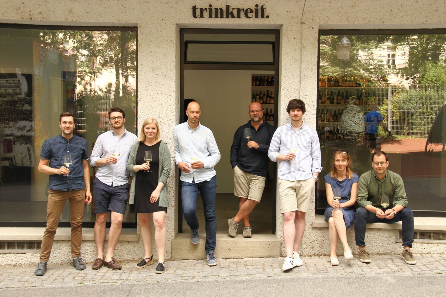 Das Team des Weinhandelsunternehmens trinkreif. © Trinkreif