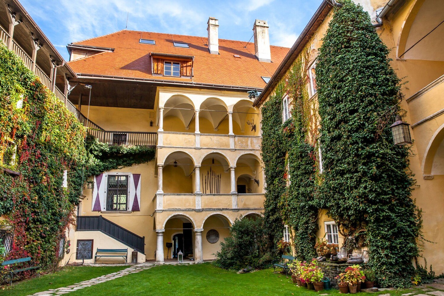 Eindrucksvoll und als Eventlocation top: Burg Feistritz. © Nadja Meister