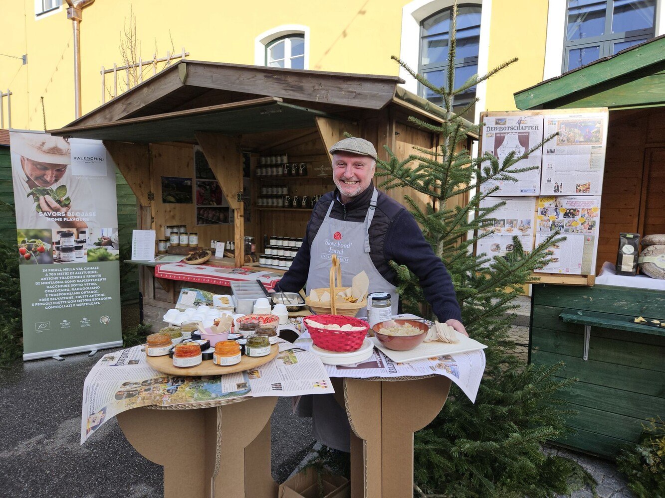 Luigi Faleschini aus dem Kanaltal rettet und kultiviert alte Birnbäume. © Alexander Tempelmayr