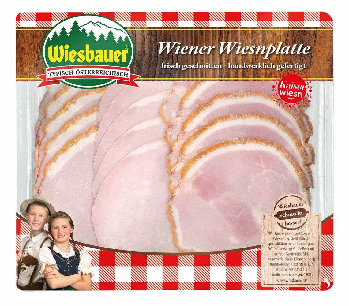 Wiesbauer ist auch heuer wieder Premium-Partner der Kaiser Wiesn. Für alle, die es nicht auf die Wiesn schaffen, gibt es Wiesn-Feeling für daheim in Form von passenden Produkten. © Wiesbauer