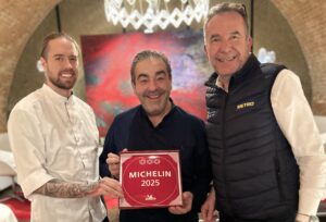 Juan Amador mit seinem Head Chef David Fleckinger und Thierry Guillon-Verne © METRO Österreich